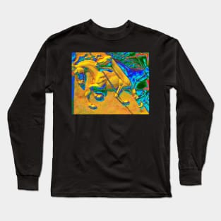 Chevaux Jaunes Long Sleeve T-Shirt